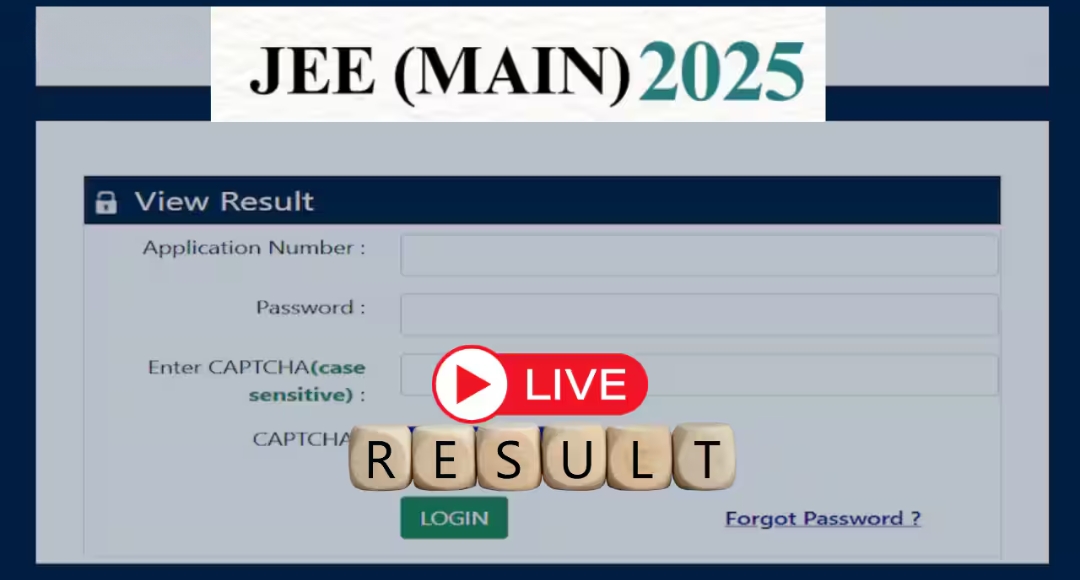 JEE Main 2025 result